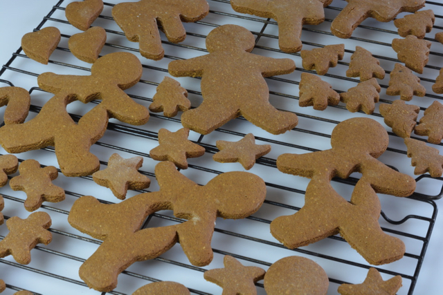 Gingerbread Cookies right out of the oven